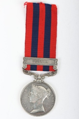 An India General Service Medal for the Campaign in Persia, 64th Regiment of Foot