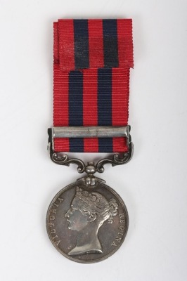 Indian General Service Medal for the Third Burmese War to a Recipient in the Royal Welch Fusiliers who Died Whilst Still Serving in 1892 - 2