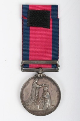 Military General Service Medal for the Battle of Talavera to a Captain in the 3rd Dragoon Guards - 2