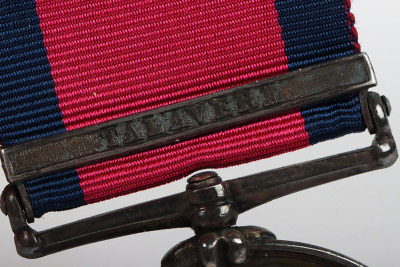 Military General Service Medal for the Battle of Talavera to a Captain in the 3rd Dragoon Guards - 3