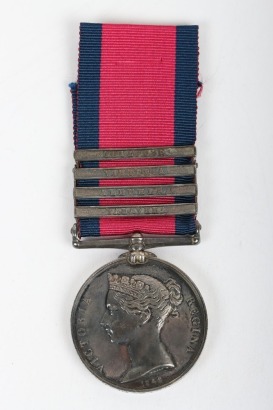 Military General Service Medal to the 3rd (Prince of Wales&rsquo;s) Dragoon Guards