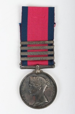 Military General Service Medal to the 3rd (Prince of Wales&rsquo;s) Dragoon Guards