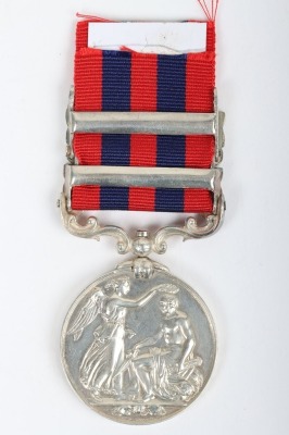 Two Clasp India General Service Medal to the Hampshire Regiment for the Burma Campaigns - 2