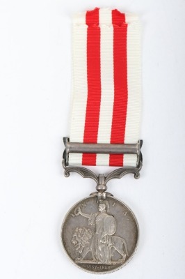 An Indian Mutiny Medal to the 79th Highlanders for Service at Lucknow - 2