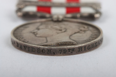 An Indian Mutiny Medal to the 79th Highlanders for Service at Lucknow - 4