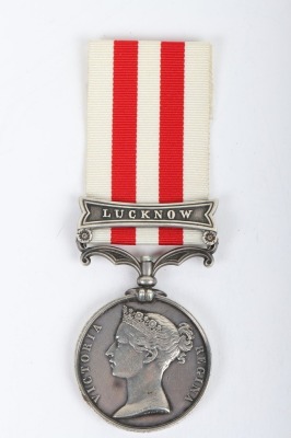 An Interesting Indian Mutiny Medal to a Recipient in the 79th Highlanders Who Was Court Martialled 3 Times During his 21 Years Service and on One Occasion Was Marked with the Letter D