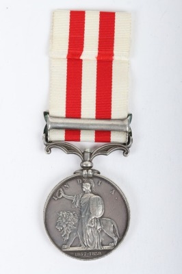 An Interesting Indian Mutiny Medal to a Recipient in the 79th Highlanders Who Was Court Martialled 3 Times During his 21 Years Service and on One Occasion Was Marked with the Letter D - 2