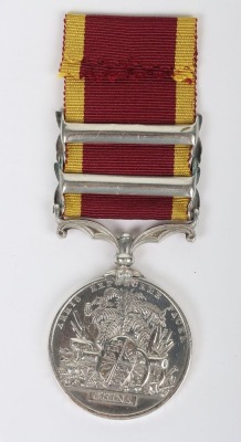 An Impressive Two Clasp Medal for the Second China War to an Ensign in the 67th (South Hampshire) Regiment Who Retired as a Lieutenant Colonel, Accompanied by a Number of Original Documents - 2