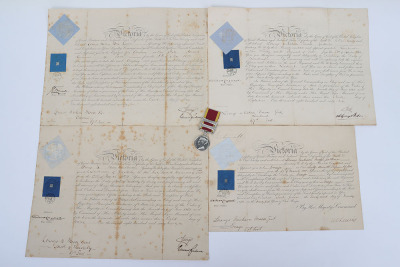An Impressive Two Clasp Medal for the Second China War to an Ensign in the 67th (South Hampshire) Regiment Who Retired as a Lieutenant Colonel, Accompanied by a Number of Original Documents - 6
