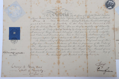 An Impressive Two Clasp Medal for the Second China War to an Ensign in the 67th (South Hampshire) Regiment Who Retired as a Lieutenant Colonel, Accompanied by a Number of Original Documents - 9