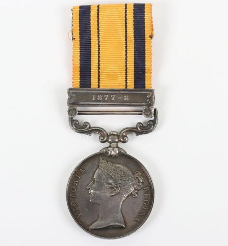 South Africa 1877-79 Medal to an Officer in the Royal Engineers