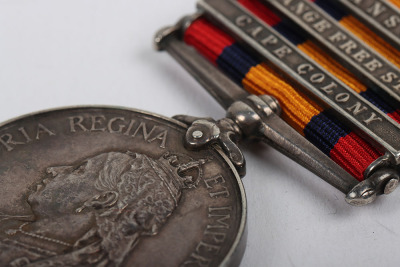 Queens South Africa Medal to the 62nd (Middlesex) Company Imperial Yeomanry - 4