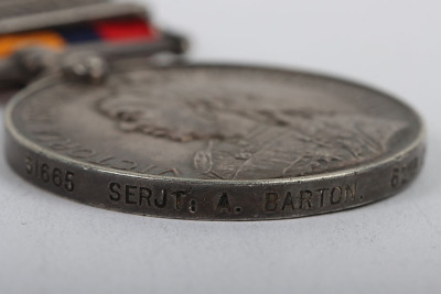 Queens South Africa Medal to the 62nd (Middlesex) Company Imperial Yeomanry - 5