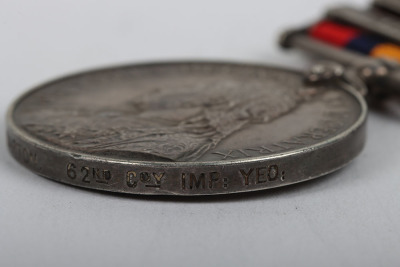 Queens South Africa Medal to the 62nd (Middlesex) Company Imperial Yeomanry - 6