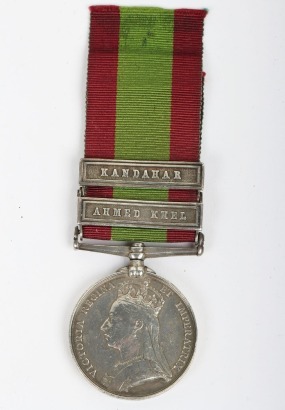 Afghanistan 1878-80 Medal to a Drummer in the 15th (Bengal) Regiment of Native Infantry