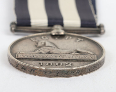 Egypt & Sudan Campaign Medal Awarded to Royal Navy for the 1882 Egypt Campaign - 3