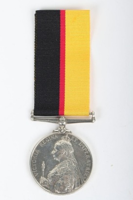 Queens Sudan Medal to the North Staffordshire Regiment