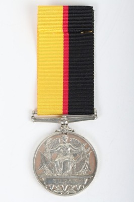 Queens Sudan Medal to the North Staffordshire Regiment - 2
