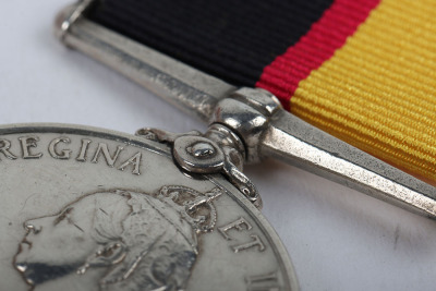 Queens Sudan Medal to the North Staffordshire Regiment - 3