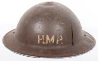 WW2 British Home Front H.M.P Steel Helmet