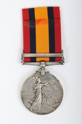 A Scarce Cavalry Queens South Africa Medal with a Single Belfast Clasp, 10th Hussars - 2