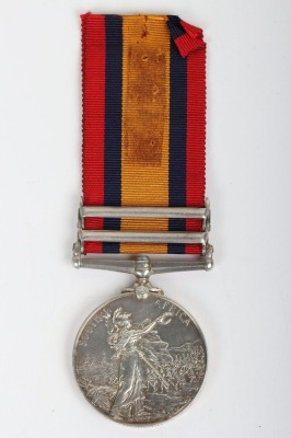 Queens South Africa Medal to the Western Division Royal Garrison Artillery - 2