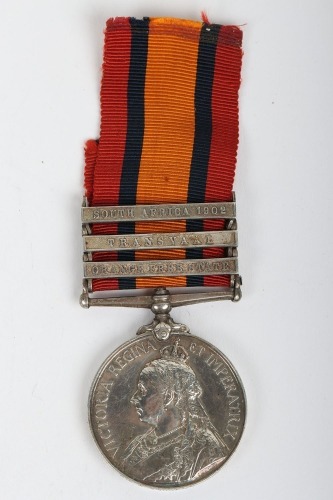 Queens South Africa Medal to the Oxfordshire Light Infantry
