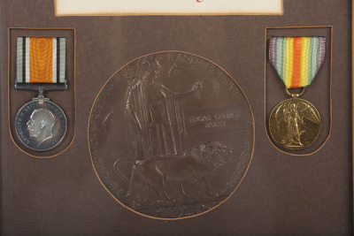 A Great War July 1918 Killed in Action Medal Grouping to the 15th (Hampshire Yeomanry) Battalion Hampshire Regiment - 2