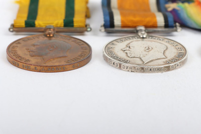 Great War Royal Artillery Territorial Force Long Service Medal Group of Four - 3