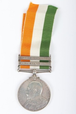 Kings South Africa Medal to the North Staffordshire Regiment