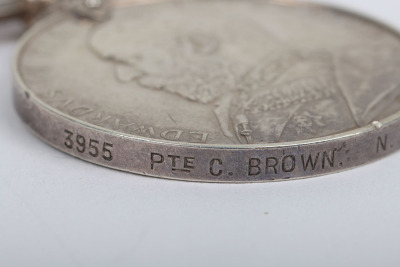 Kings South Africa Medal to the North Staffordshire Regiment - 4