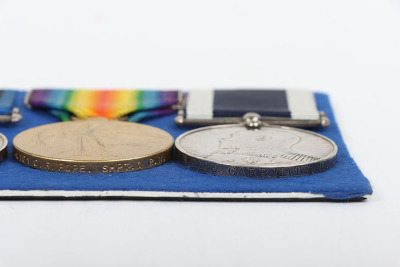 Royal Navy Long Service Medal Group of Four Covering Service in the Second Boer War and Great War - 4