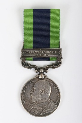 India General Service Medal to the Royal Warwickshire Regiment