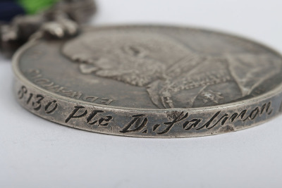India General Service Medal to the Royal Warwickshire Regiment - 4