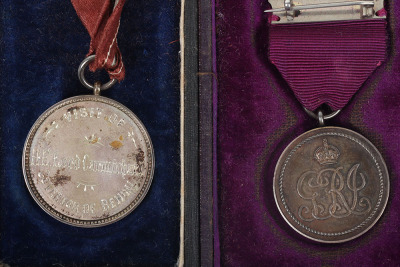 Medal of the Order of the British Empire and Presentation Silver Cigarette Case to Lord Kitchener&rsquo;s Batman Ernest Pugh, Whilst in India 1909 - 4