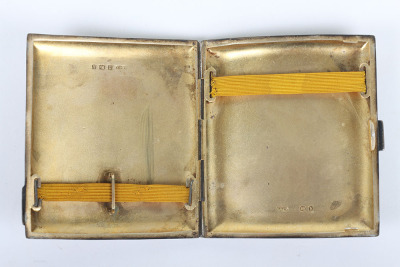 Medal of the Order of the British Empire and Presentation Silver Cigarette Case to Lord Kitchener&rsquo;s Batman Ernest Pugh, Whilst in India 1909 - 13