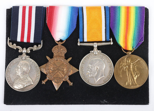 A Great War Military Medal Group of Four to the Royal Garrison Artillery