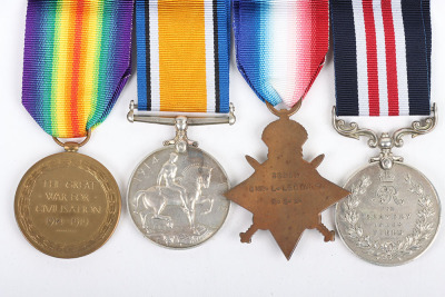 A Great War Military Medal Group of Four to the Royal Garrison Artillery - 2