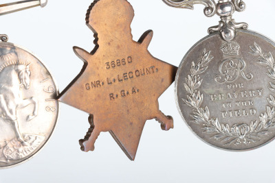A Great War Military Medal Group of Four to the Royal Garrison Artillery - 3
