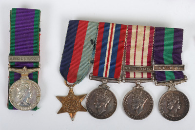 Miniature Order of the British Empire Civil Division CBE and Royal Red Cross Decoration Pair - 4