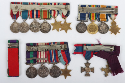 Miniature Order of the British Empire Civil Division CBE and Royal Red Cross Decoration Pair - 6