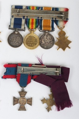 Miniature Order of the British Empire Civil Division CBE and Royal Red Cross Decoration Pair - 8