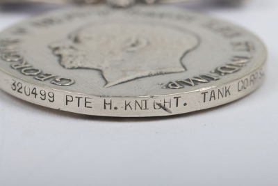 Scarce Two Clasp General Service Medal to the Tank Corps - 4