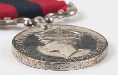 A Superb May 1940, Fall of France Battle of the River Scarpe Distinguished Conduct Medal Group of Six to the Wiltshire Regiment, - 4