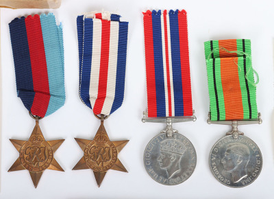 Father and Son Medal Grouping to the Cox Family from Stalybridge, Cheshire Covering Service in Both World Wars - 2