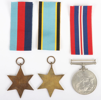 A Poignant Second World War Bomber Command December 1940 Killed in Action Medal Group of 3 to a Sergeant Who Died on his 5th Operational Flight with 51 Squadron - 3