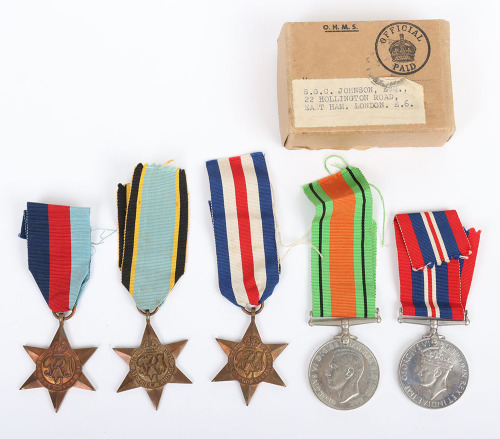 A Second World War Royal Air Force Group of 5 Medals