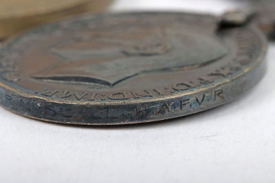 Second World War Royal Air Force Volunteer Reserve Mentioned in Despatches and Long Service Medal Group of Four to an Officer - 5