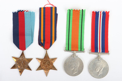 A Poignant Second World War Medal Group of 4 to a Hurricane Pilot who Died During a Message Drop in Burma - 2