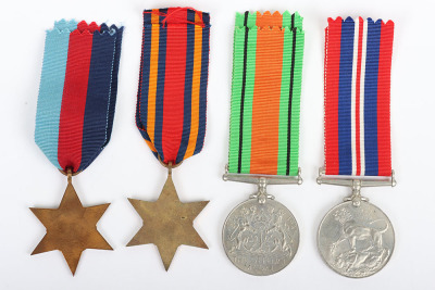 A Poignant Second World War Medal Group of 4 to a Hurricane Pilot who Died During a Message Drop in Burma - 3